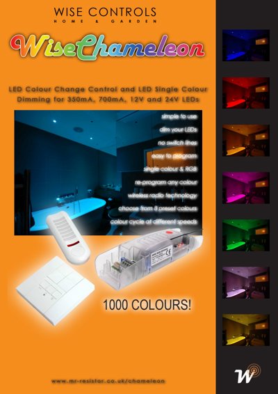Wise Colour Change Controls catalogue