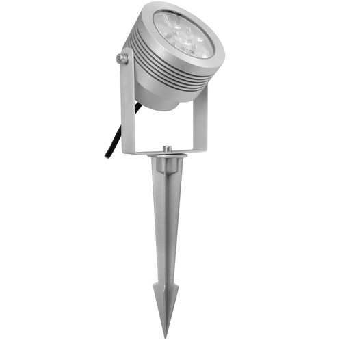 Battlestar 2.0 LED Spike 240V 6W Silver 3000K Warm White