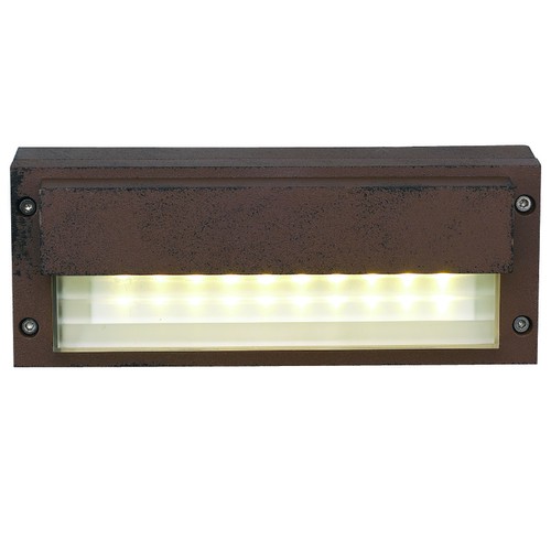 Surfaced Window Brick Light 240V 3W Corten 3000K Warm White