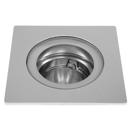 Recessed Square Anti Glare Uplight 12V Silver 35W