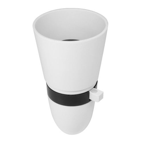 Switched Lampholder 60W White BC / B22