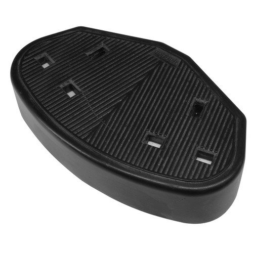 Trailing Socket Black 13A