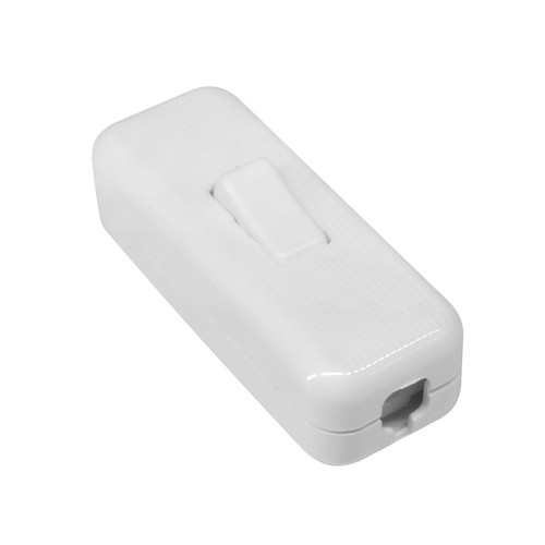3 Core In-Line Switch 2A White
