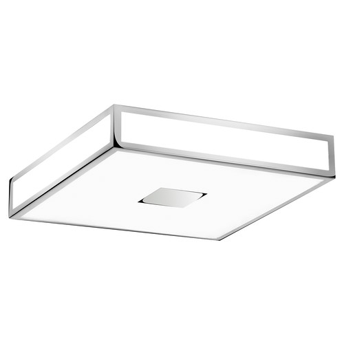 Mashiko 400 Flush Ceiling Light 240V Polished Chrome 4 x 40W