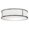 Mashiko 300 Flush Ceiling Light 240V Polished Chrome 60W