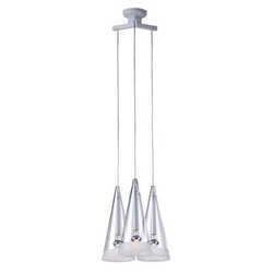 Fucsia Pendant 240V 3 x 40W White