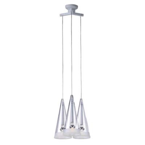 Fucsia Pendant 240V 3 x 40W White