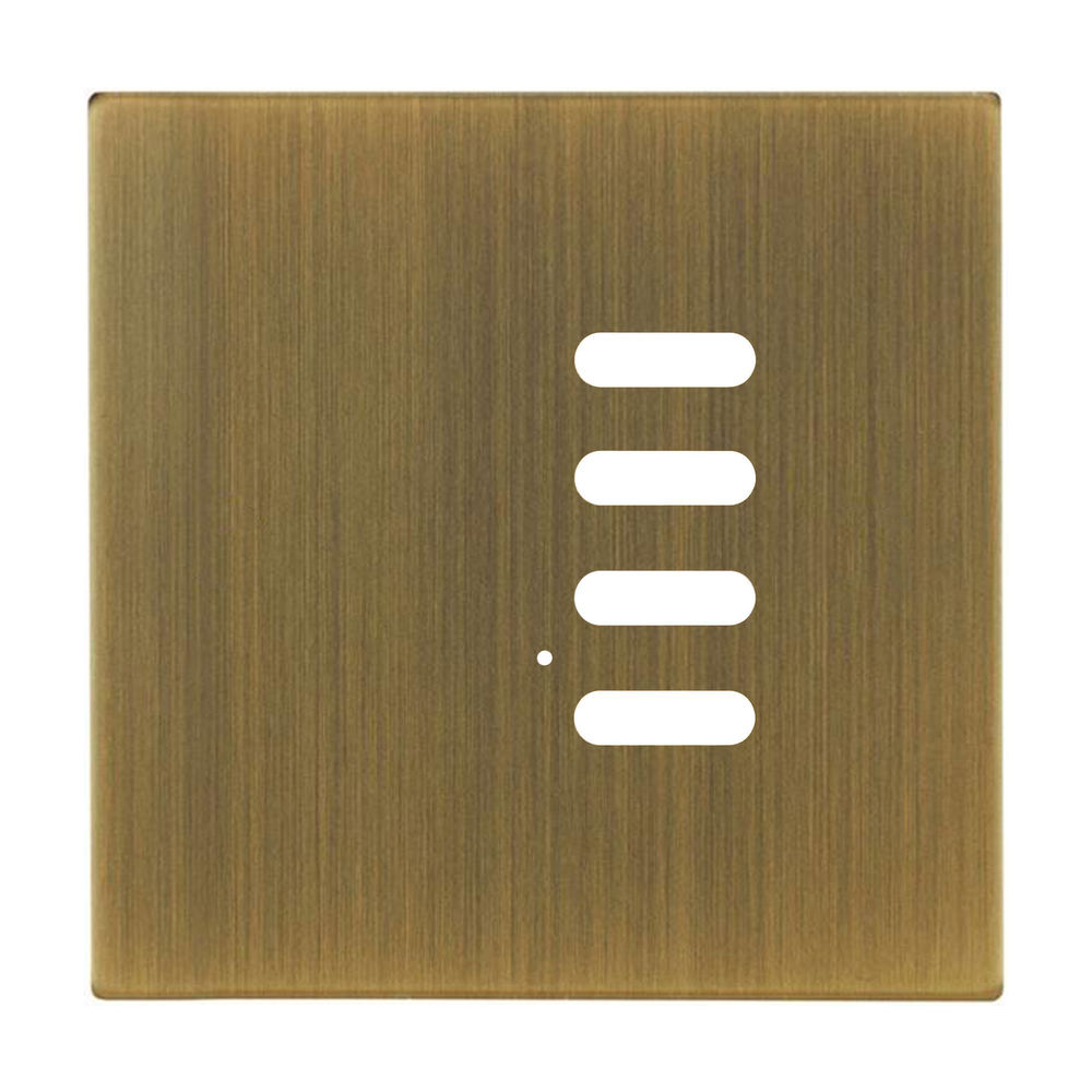 Wise Intense Antique Brass Plate