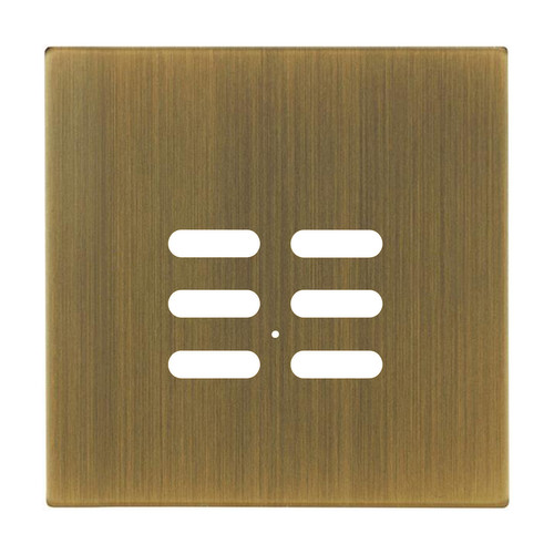 Wise Intense Antique Brass Plate