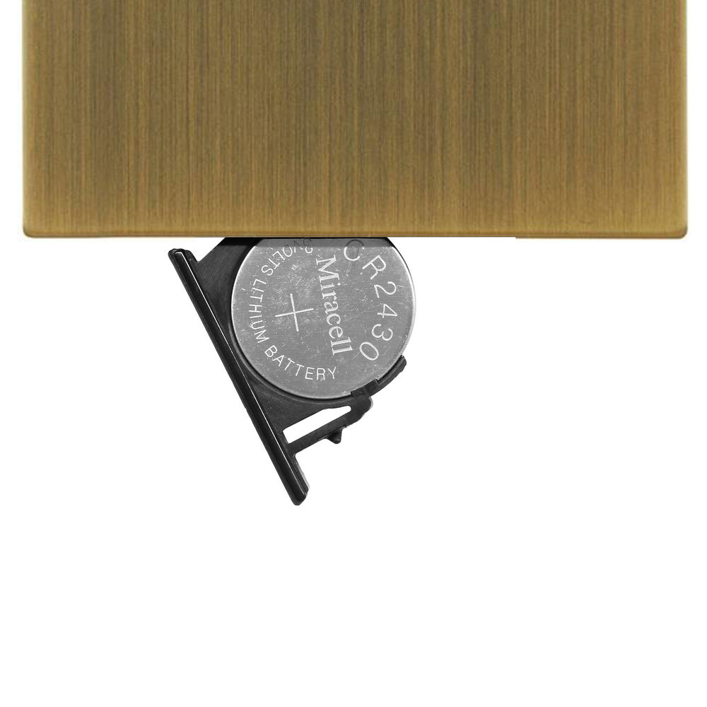 Wise Switch 4 Channel Antique Brass 3V