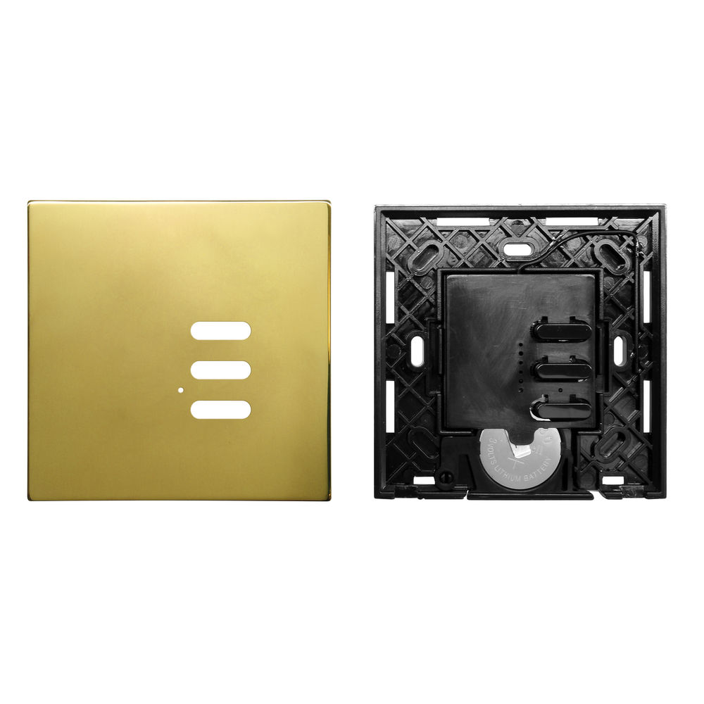 Wise Switch 3 Channel Polished Brass 3V