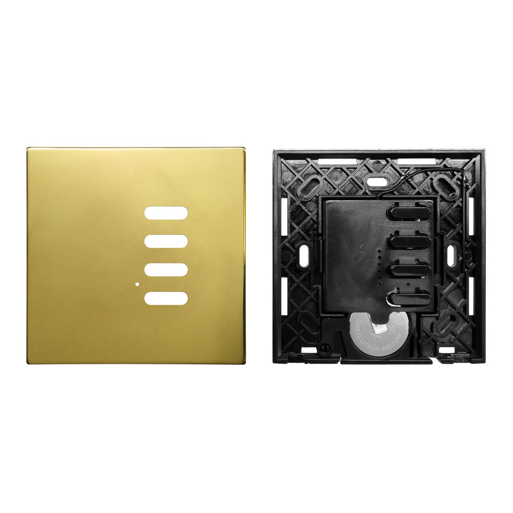 Wise Switch 4 Channel Polished Brass 3V