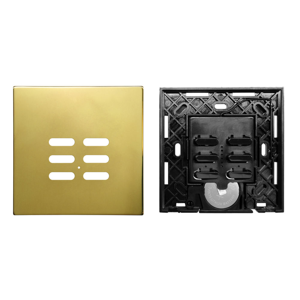 Wise Switch 6 Channel Polished Brass 3V