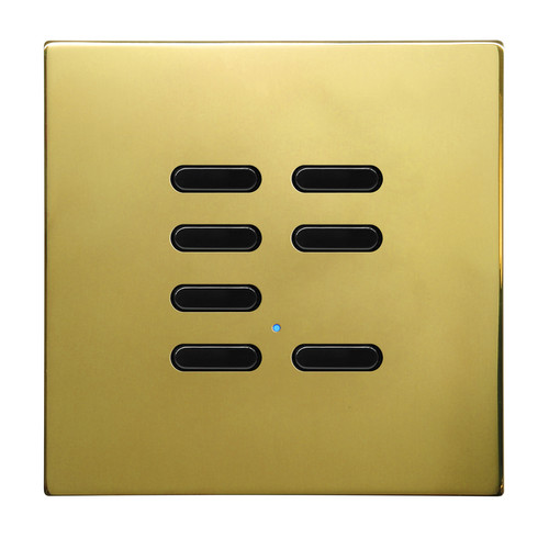 Wise Switch 7 Channel Polished Brass 3V