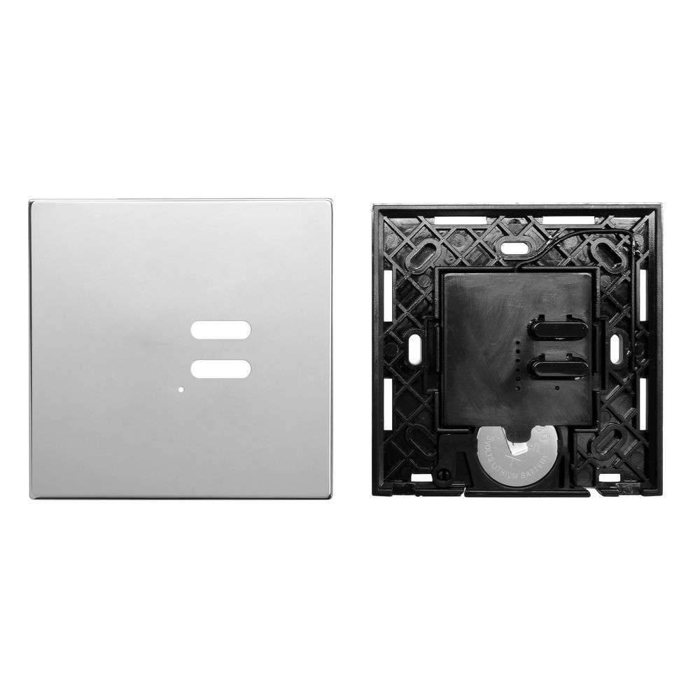 Wise Switch 2 Channel Polished Stainless Steel 3V