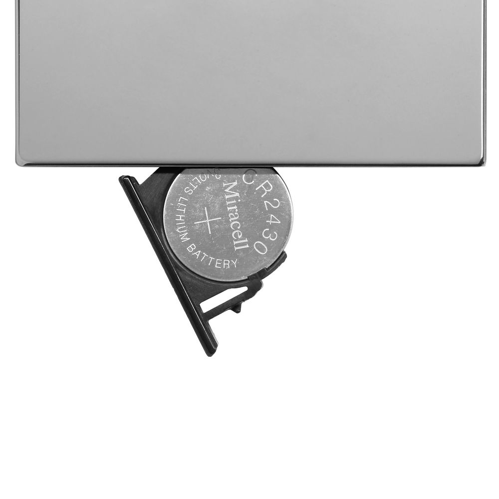 Wise Switch 3 Channel Polished Stainless Steel 3V