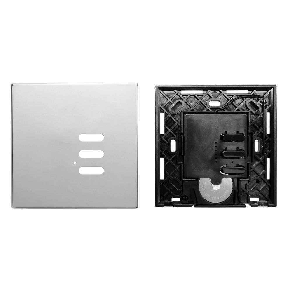Wise Switch 3 Channel Polished Stainless Steel 3V