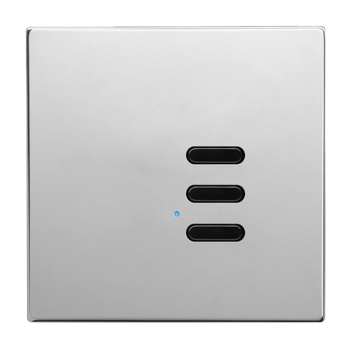 Wise Switch 3 Channel Polished Stainless Steel 3V