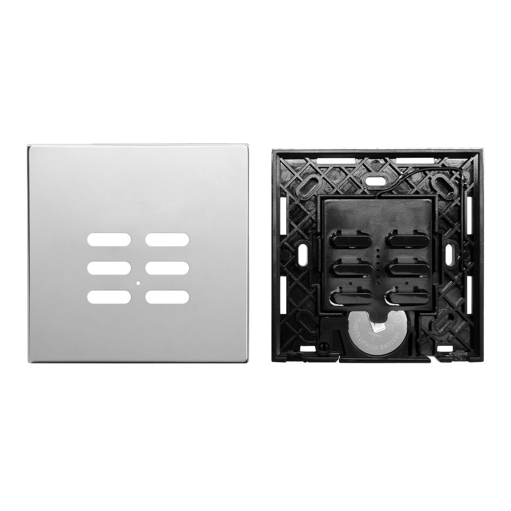 Wise Switch 6 Channel Polished Stainless Steel 3V