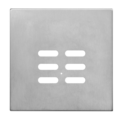 Wise Intense Satin Stainless Plate