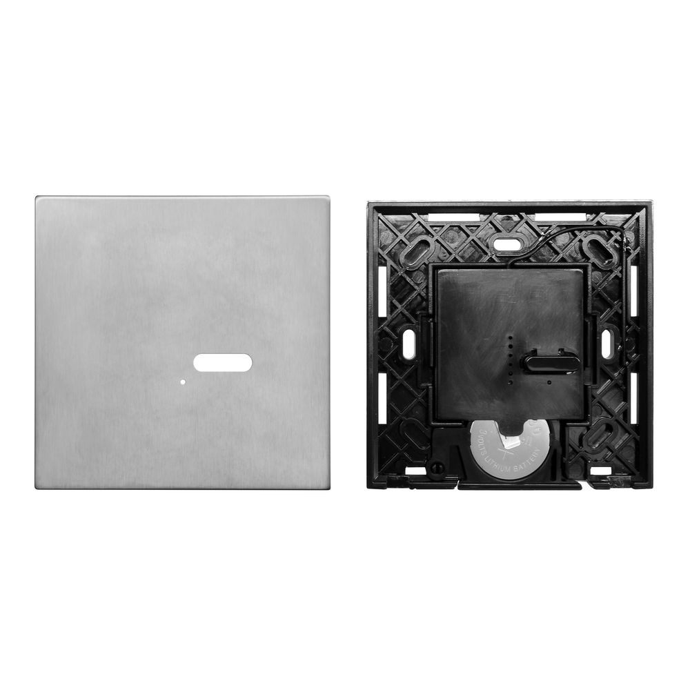 Wise Switch 1 Channel Satin Stainless Steel 3V