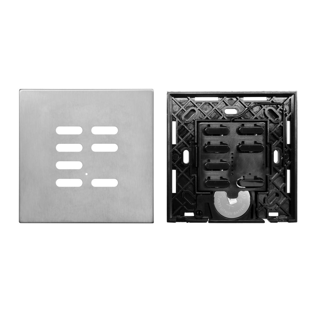 Wise Switch 7 Channel Satin Stainless Steel 3V