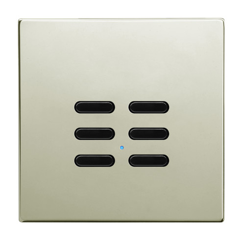 Wise Switch 6 Channel Polished Nickel 3V