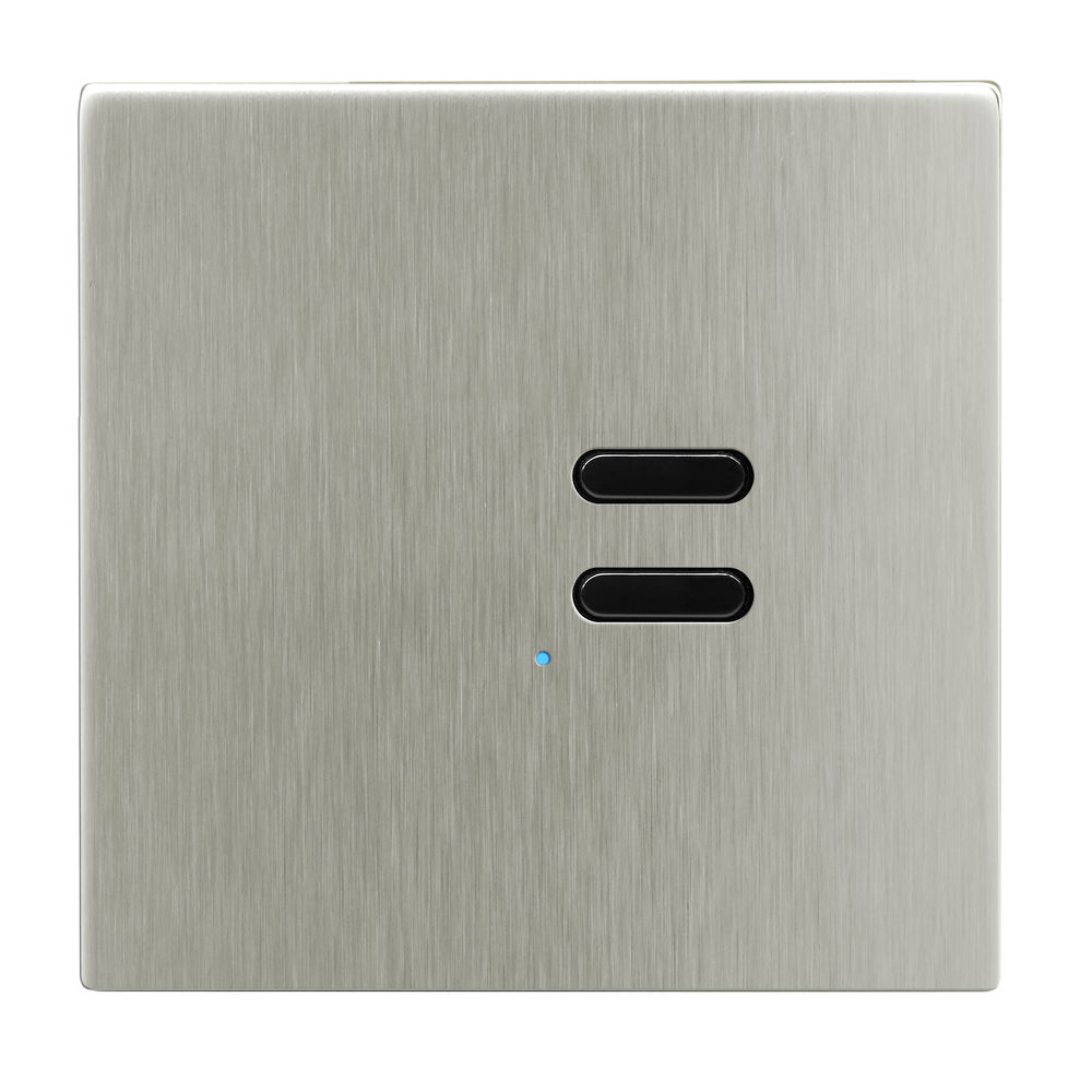 Wise Switch 2 Channel Satin Nickel 3V