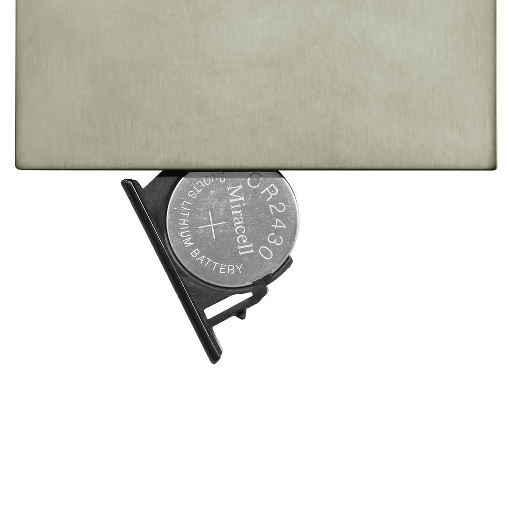 Wise Switch 3 Channel Satin Nickel 3V