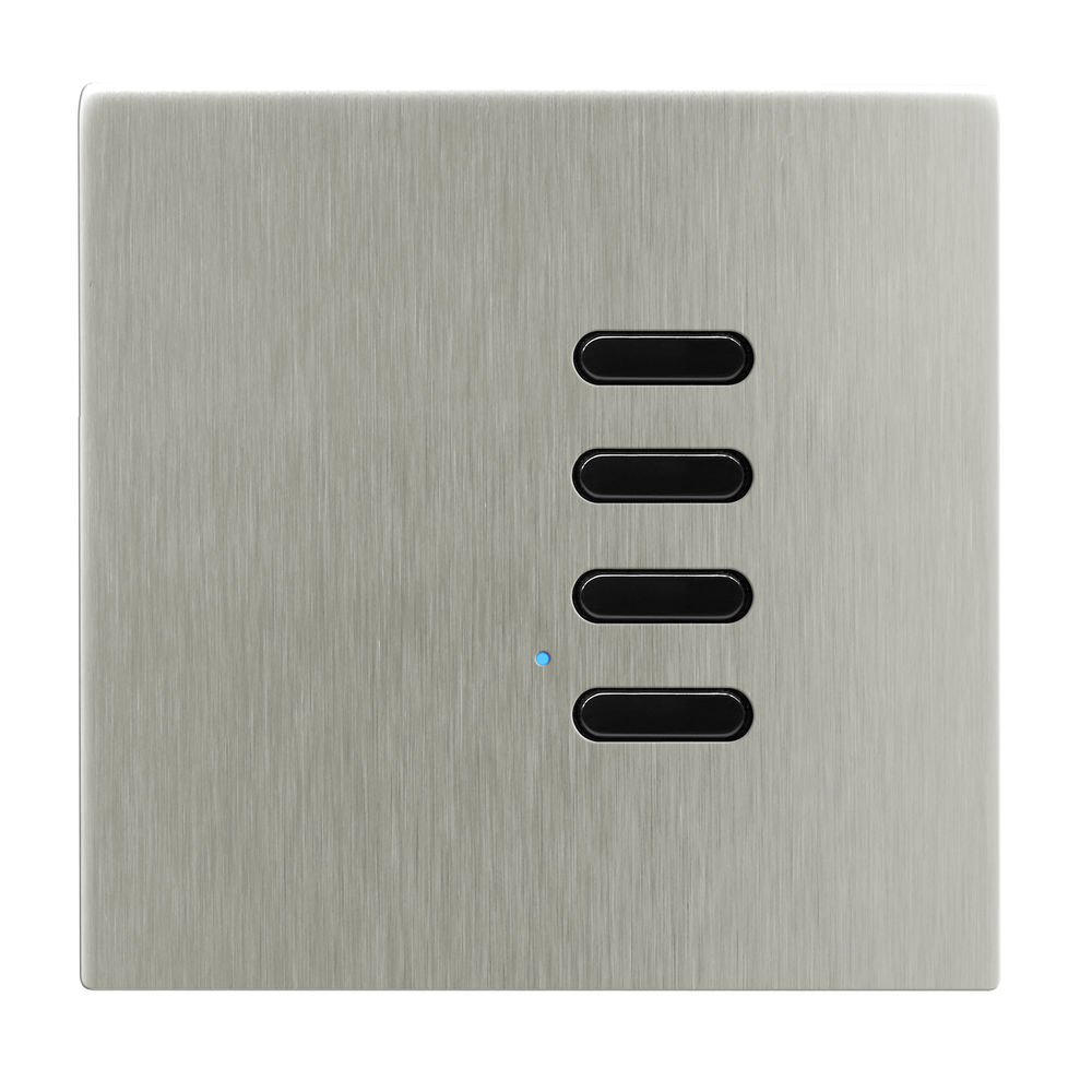 Wise Switch 4 Channel Satin Nickel 3V