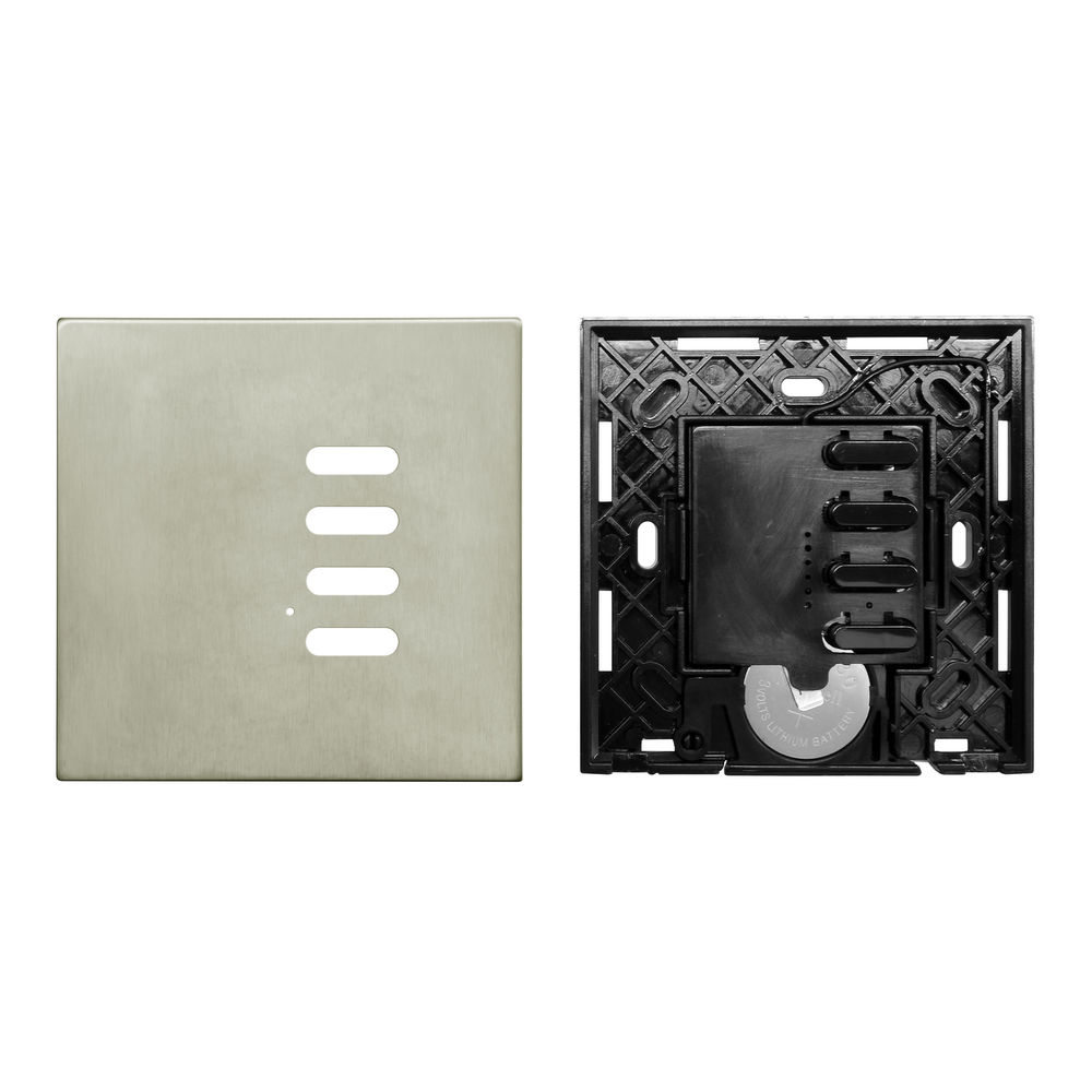 Wise Switch 4 Channel Satin Nickel 3V