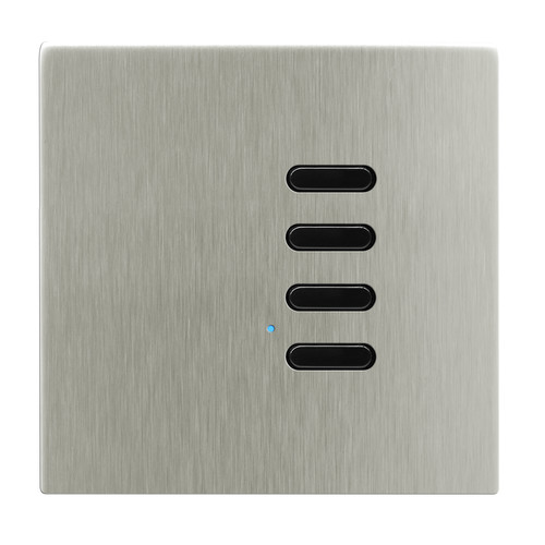 Wise Switch 4 Channel Satin Nickel 3V