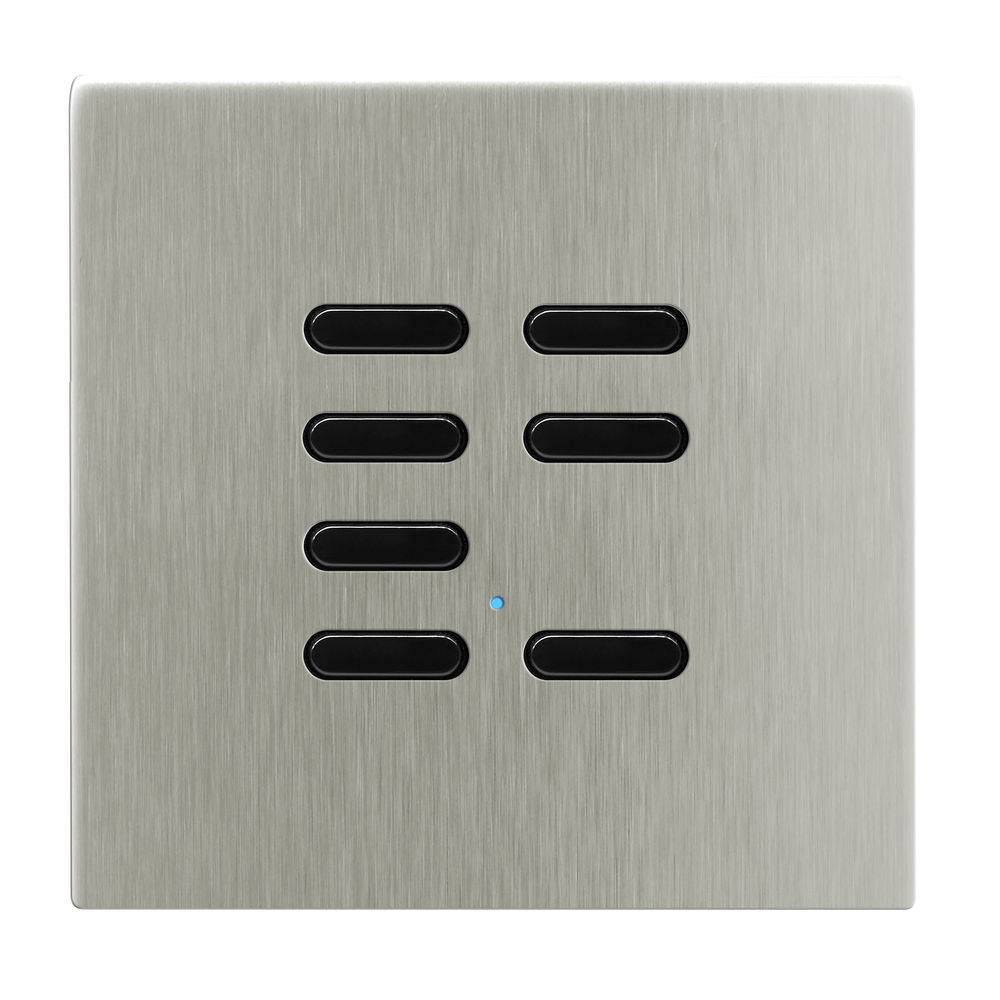 Wise Switch 7 Channel Satin Nickel 3V