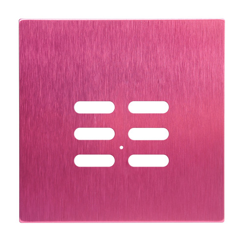Wise Intense Pink Aluminium Plate