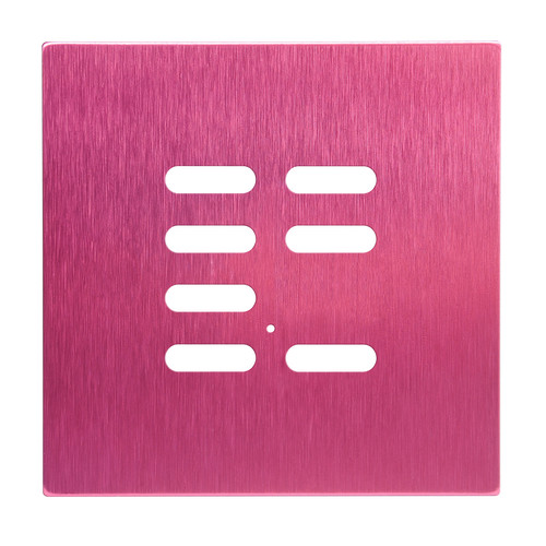 Wise Intense Pink Aluminium Plate