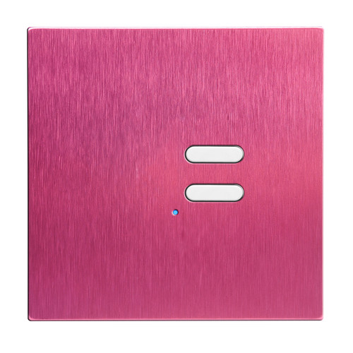 Wise Switch 2 Channel Pink Aluminium 3V
