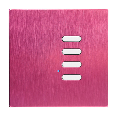 Wise Switch 4 Channel Pink Aluminium 3V