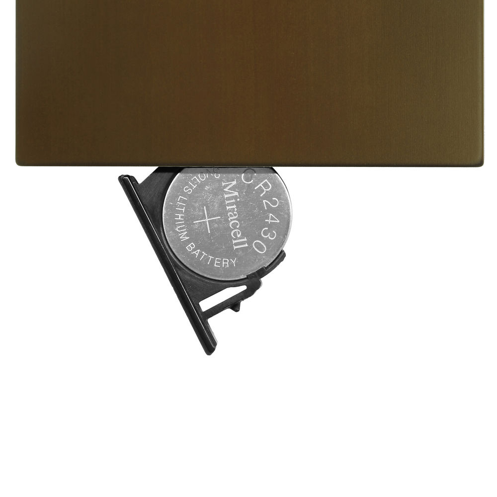 Wise Fusion Smart Dimmer Slave Wireless 2 Gang Antique Bronze 3V