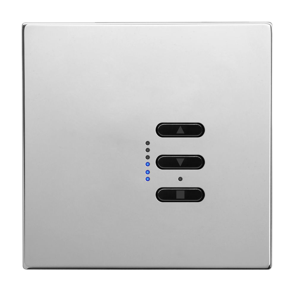 Wise Fusion Smart Dimmer Master Wired 1 Gang 240V Polished Stainless Steel 250W