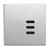 Wise Fusion Smart Dimmer Slave Wireless 1 Gang Polished Stainless Steel 3V