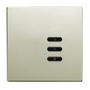 Wise Fusion Smart Dimmer Slave Wireless 1 Gang Polished Nickel 3V