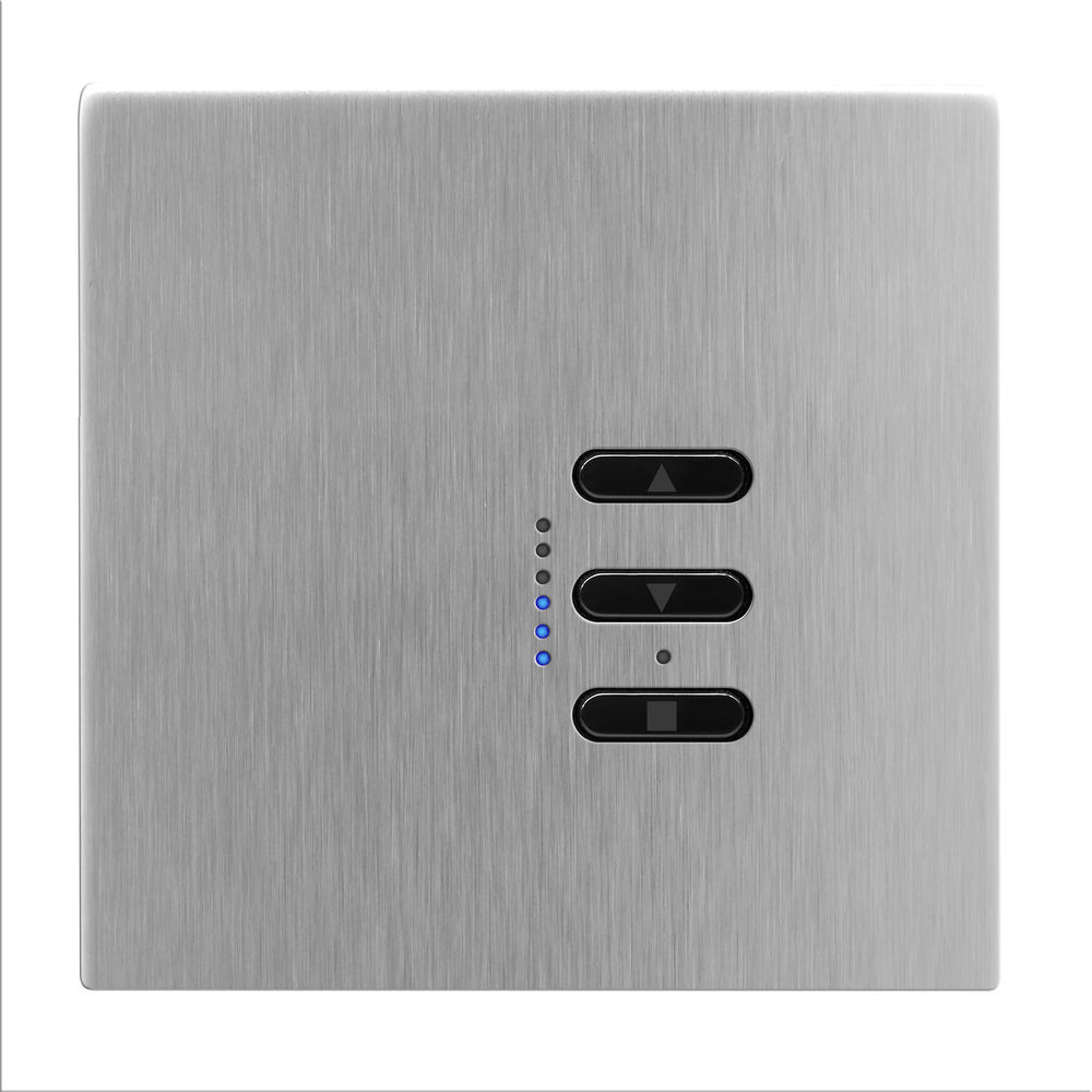 Wise Fusion Smart Dimmer Master Wired 1 Gang 240V Satin Stainless Steel 250W