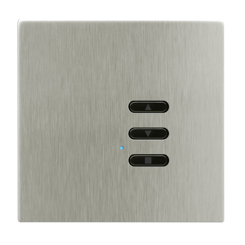 Wise Fusion Smart Dimmer Slave Wireless 1 Gang Satin Nickel 3V