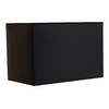 Rectangle 285 Shade Black 170x285x150mm