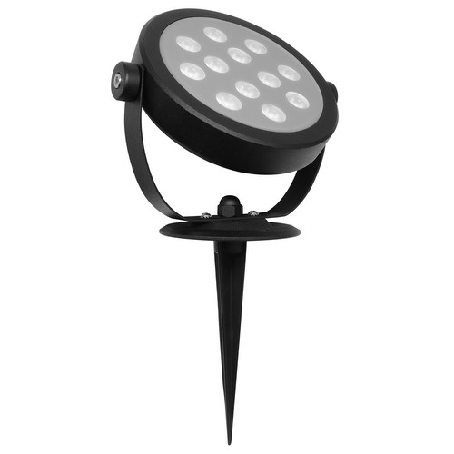 Architectural Outdoor Projector Spike / Wall 24V 29W Black