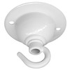 Ceiling Hook Plate White