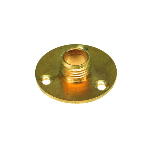 Nipple Plate Brass 10mm