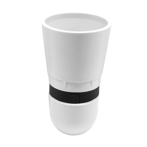 Unswitched Lampholder 60W White BC / B22