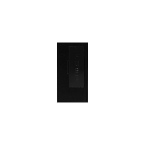 Euro Unswitched Fuse Spur Modules Fuse Holder Black
