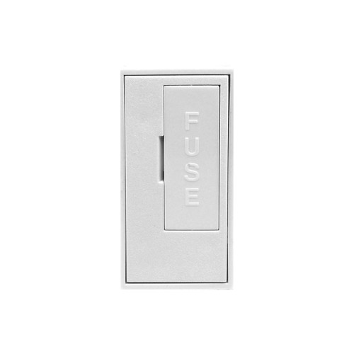 Euro Unswitched Fuse Spur Modules Fuse Holder White